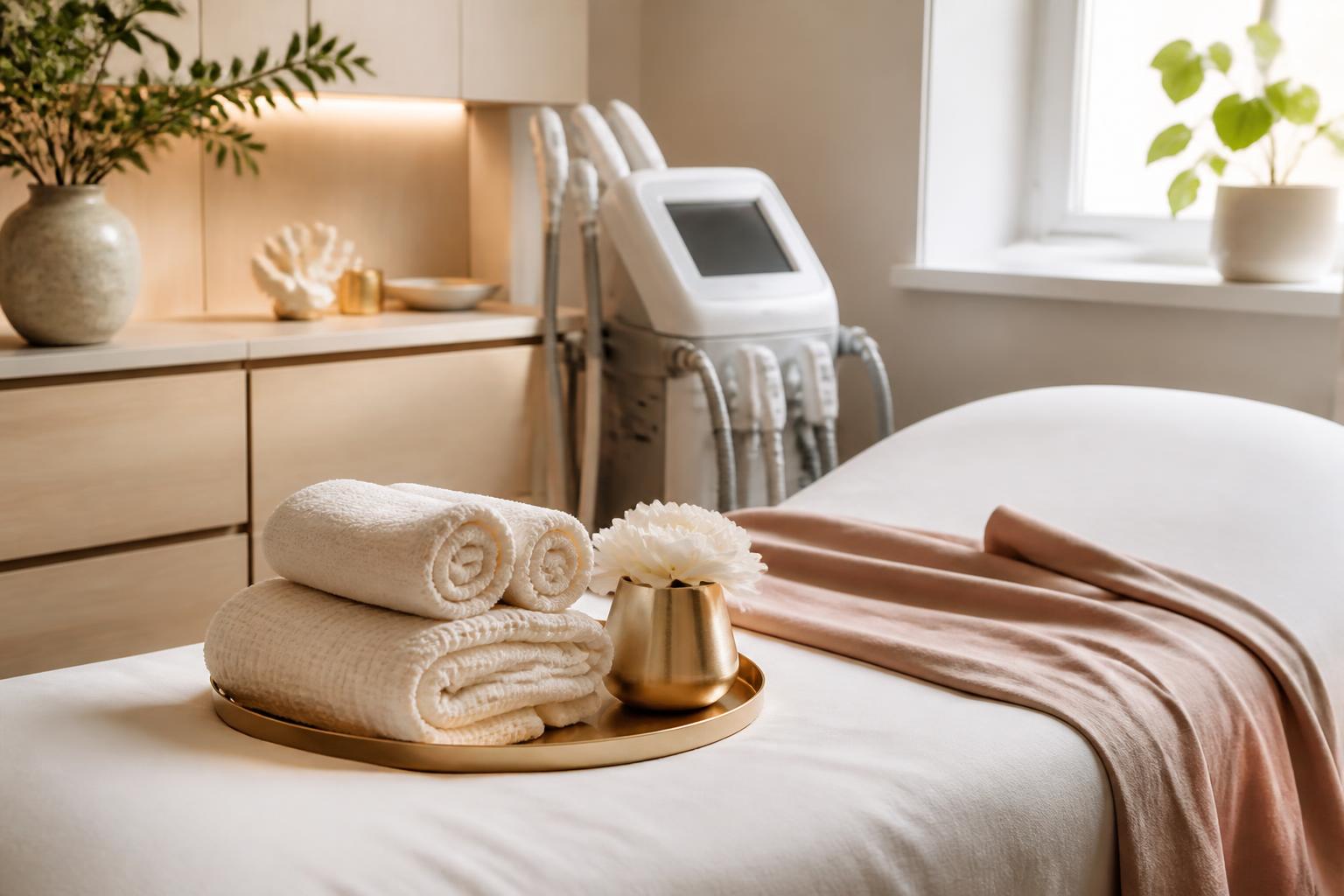 Bliss body sculpting treatment room